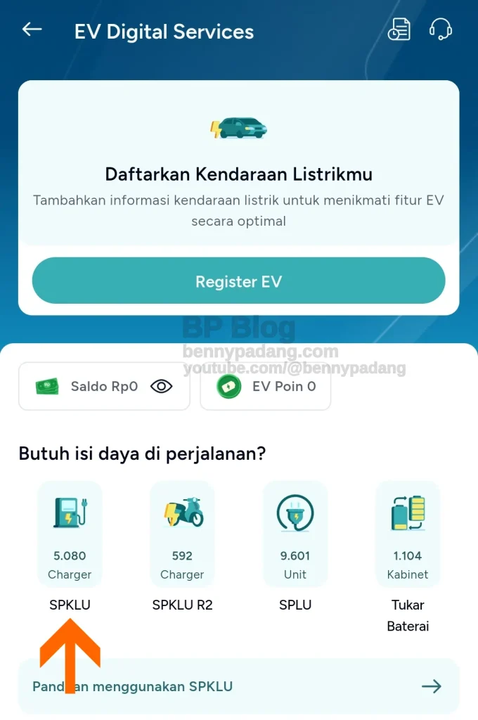 SPKLU charging station pln mobile halaman kedua